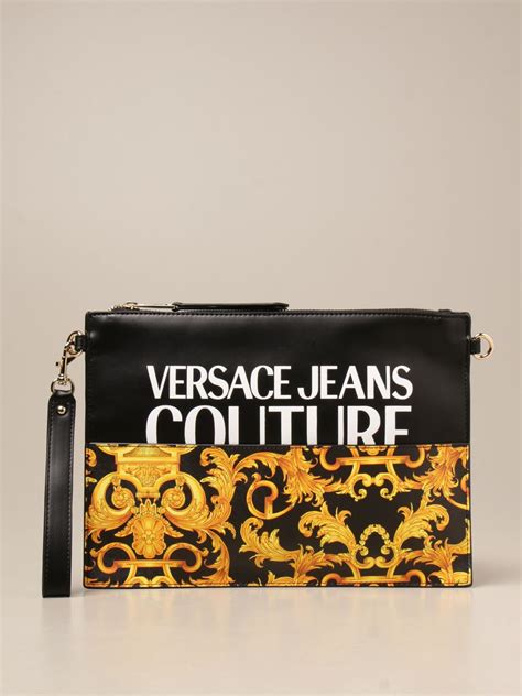 versace jeans taske|Versace Jeans black label.